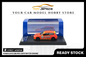 [STREET WEAPON] 1:64 Honda Civic EG6 #53 Zerofighter Orange - Toy Space Diecast Online Store Singapore