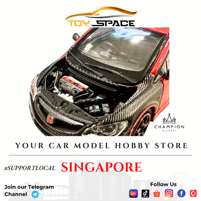 [CHAMPION DIECAST] 1/64 Mugen RR - Toy Space Diecast Online Store Singapore