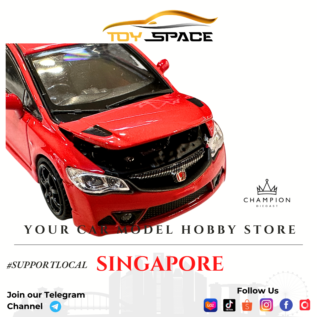 [CHAMPION DIECAST] 1/64 Mugen RR - Toy Space Diecast Online Store Singapore