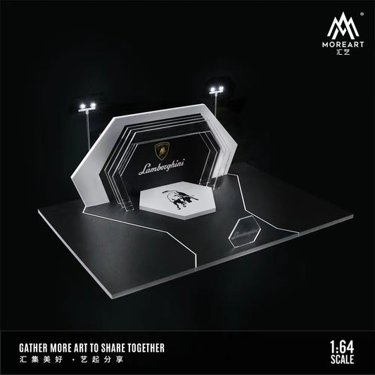 [MOREART] 1/64 Lamborghini Auto Show - Toy Space Diecast Online Store Singapore