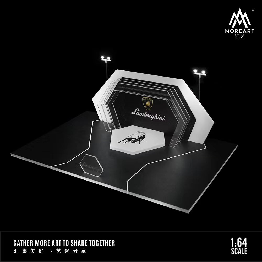 [MOREART] 1/64 Lamborghini Auto Show - Toy Space Diecast Online Store Singapore