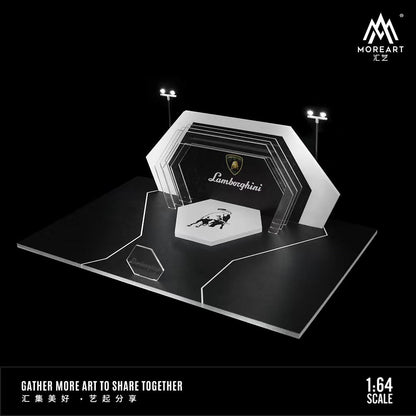 [MOREART] 1/64 Lamborghini Auto Show - Toy Space Diecast Online Store Singapore
