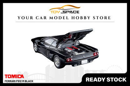 [TOMICA] Ferrari F512 M Black - Toy Space Diecast Online Store Singapore