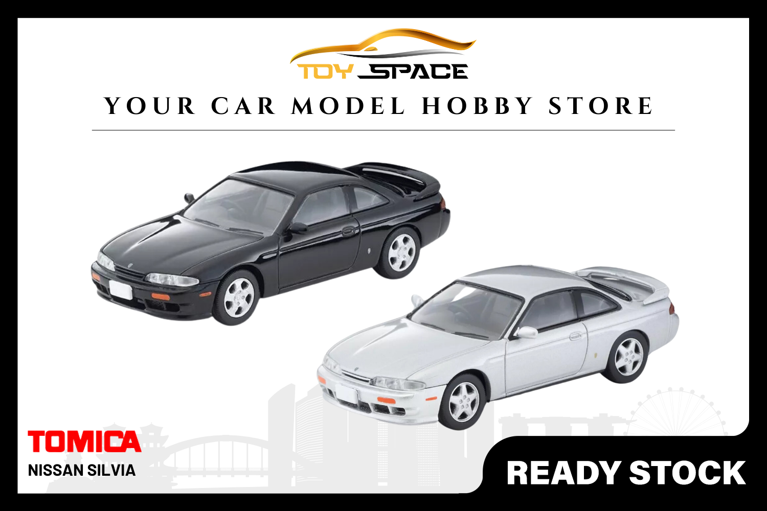 [TOMICA] Nissan Silvia - Toy Space Diecast Online Store Singapore