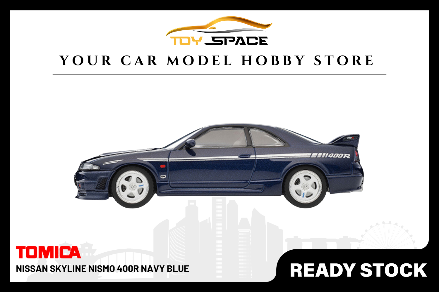 [TOMICA] Nissan Skyline Nismo 400R Navy Blue - Toy Space Diecast Online Store Singapore