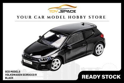 [GCD] 1/64 Volkswagen Scirocco R - Black - Toy Space Diecast Online Store Singapore