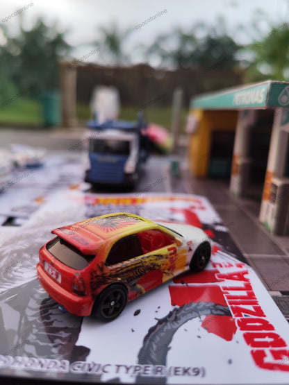 HW Custom Godzilla: 99' Honda Civic Type-R (EK9)