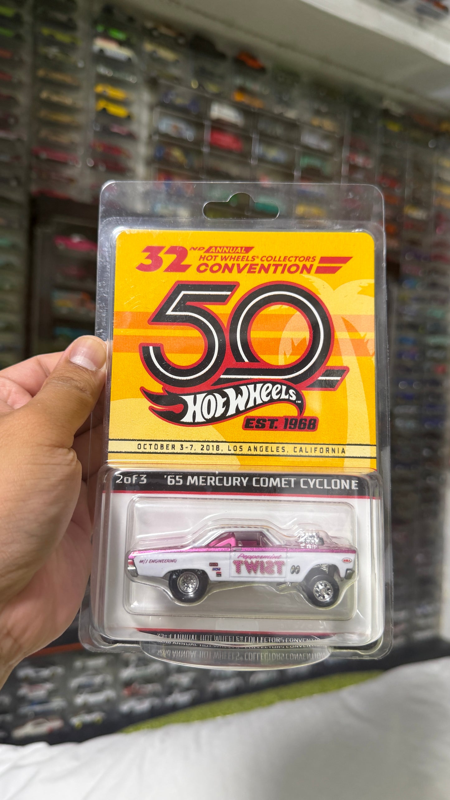 65 Mercury Comet Cyclone Hot Wheels 32nd Los Angeles Convention