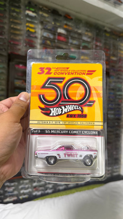 65 Mercury Comet Cyclone Hot Wheels 32nd Los Angeles Convention
