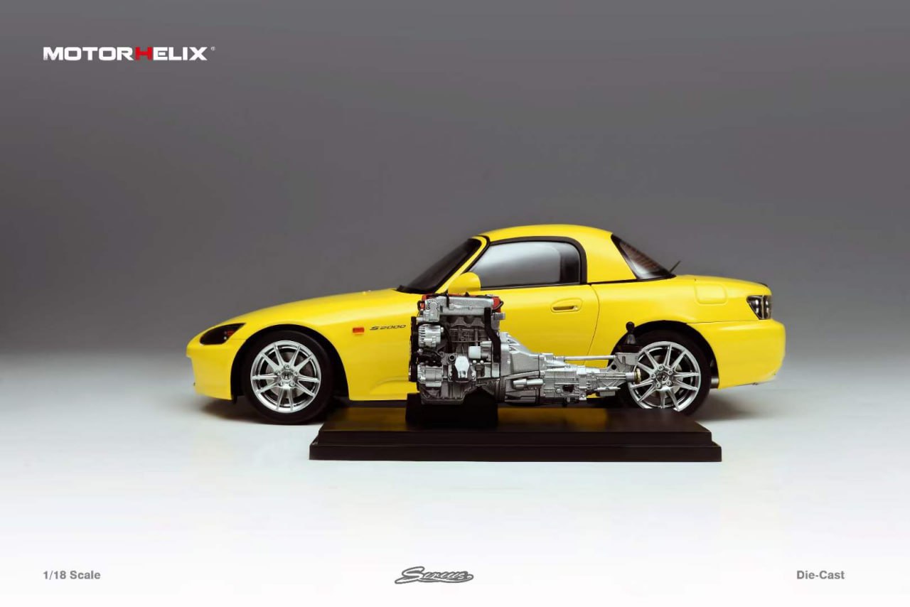 [Motorhelix] Honda S2000 With Fully Openable Parts