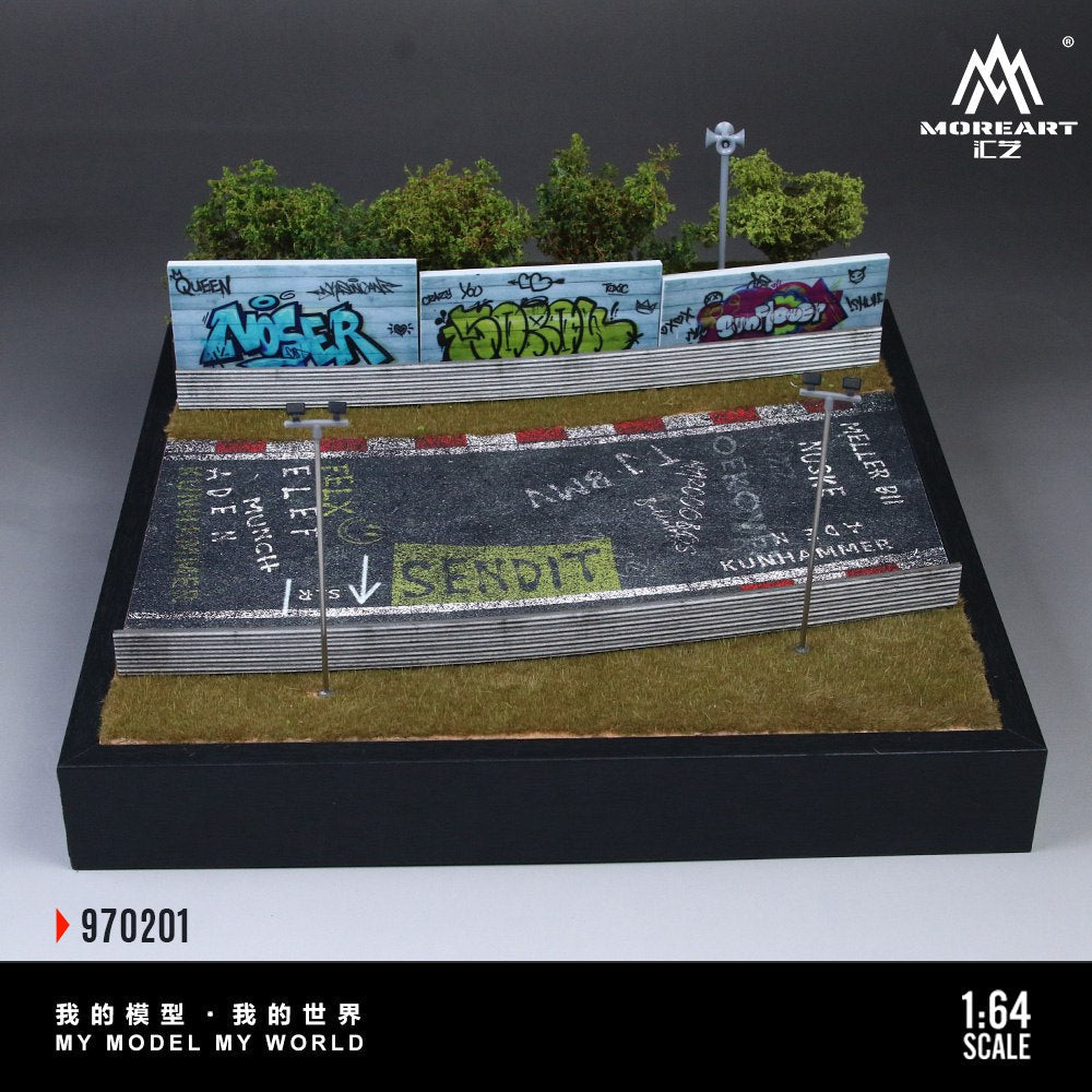 [More Art] 1:64 Diorama Nürburgring Race Track 02