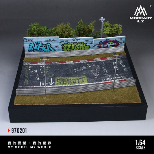 [More Art] 1:64 Diorama Nürburgring Race Track 02