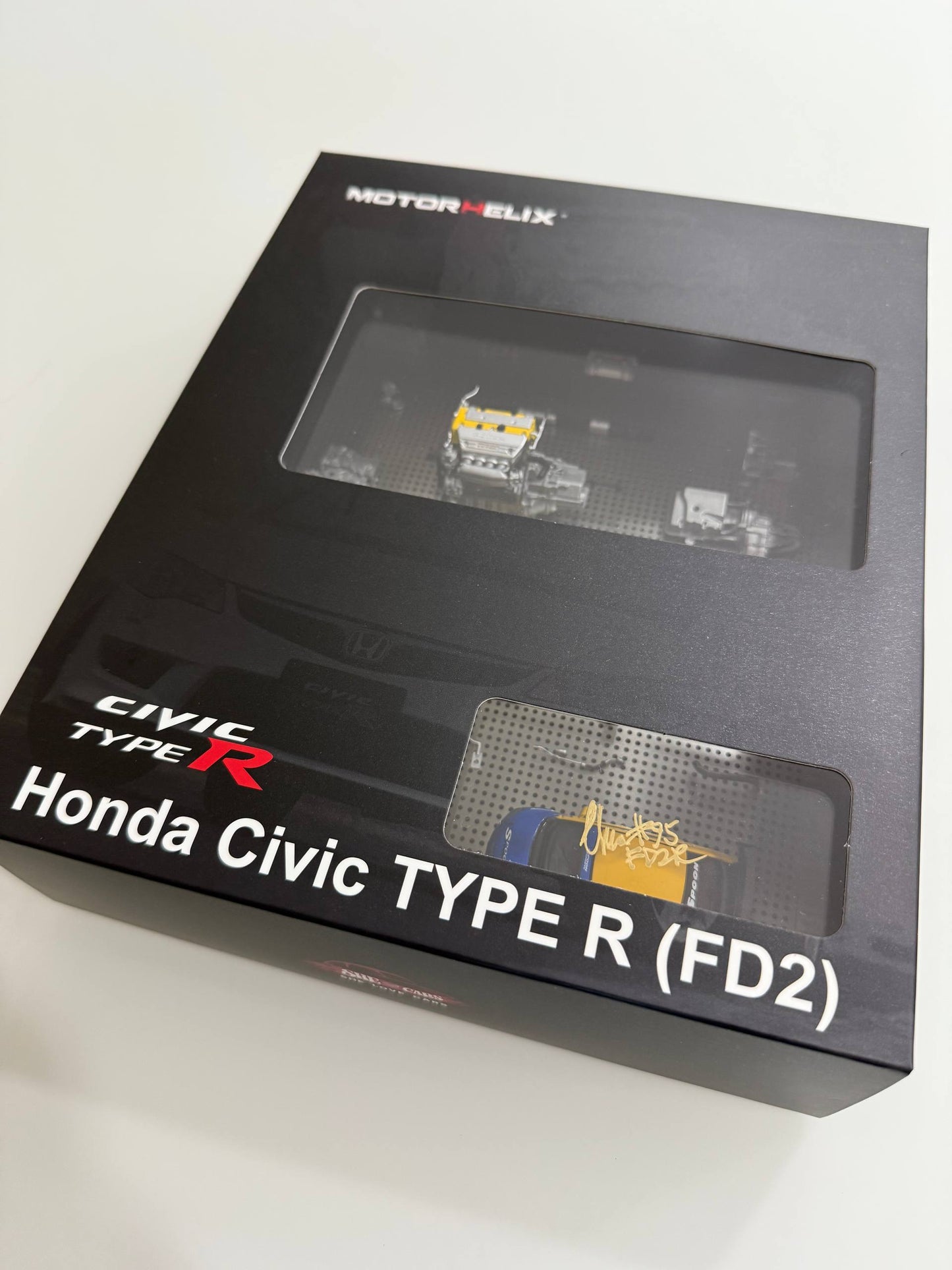 Yellow-Blue Livery Civic Type-R FD2 Box Set