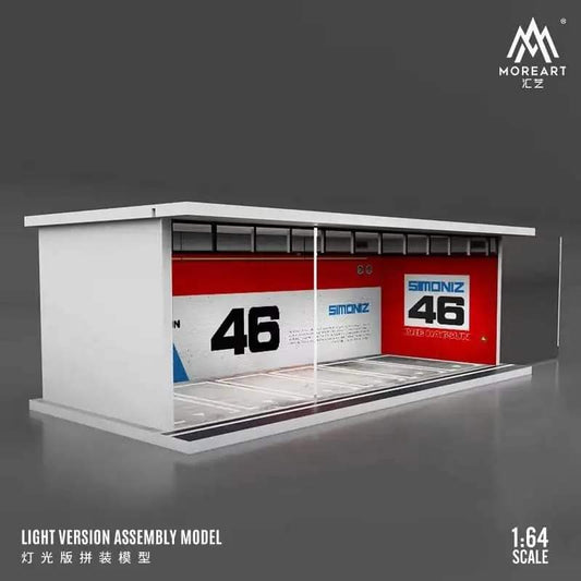 [MOREART] Datsun Lighting Assembly Scene [MO914110] - Toy Space Diecast Online Store Singapore